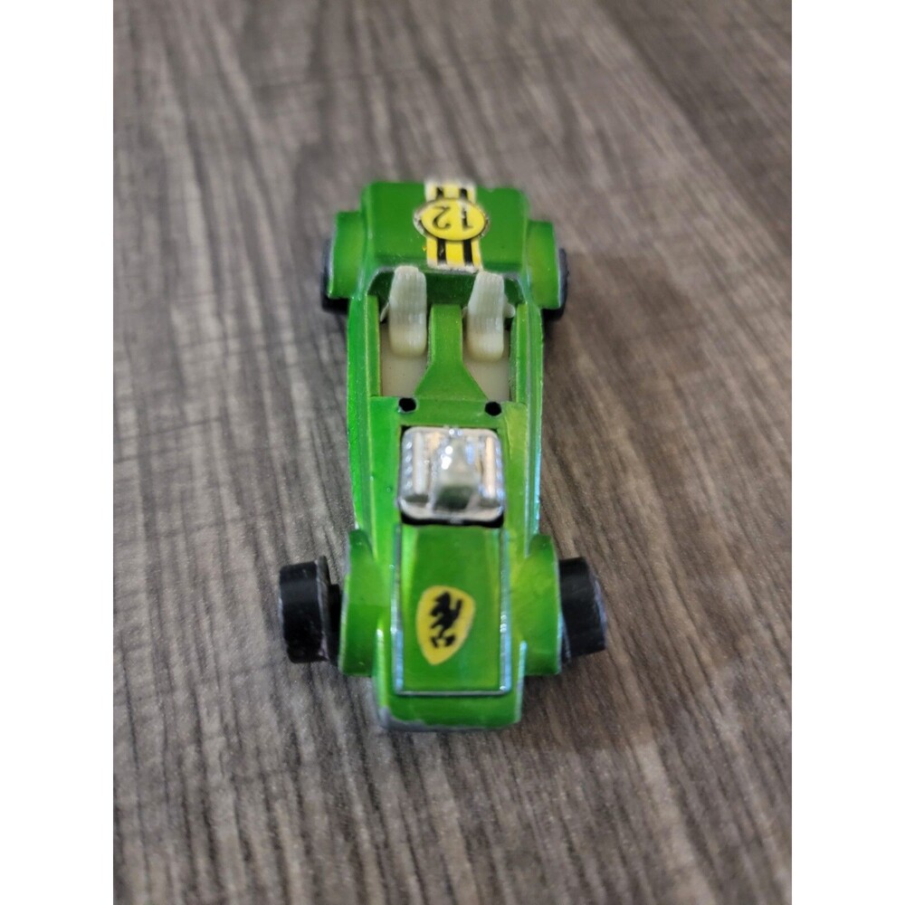 Vintage Zylmex Zee Toys Windracers D12 Lt. Green Rebel 1/64 Diecast VHTF